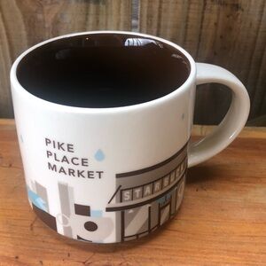 Starbucks 2013 You Are Here Collection Pike Place Market Ceramic 14oz Coffee Mug